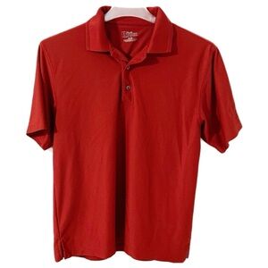 PGA Tour Collared Polo Technical Fabric Short Sleeve Golf Shirt Side Vents ⛳️🏌️